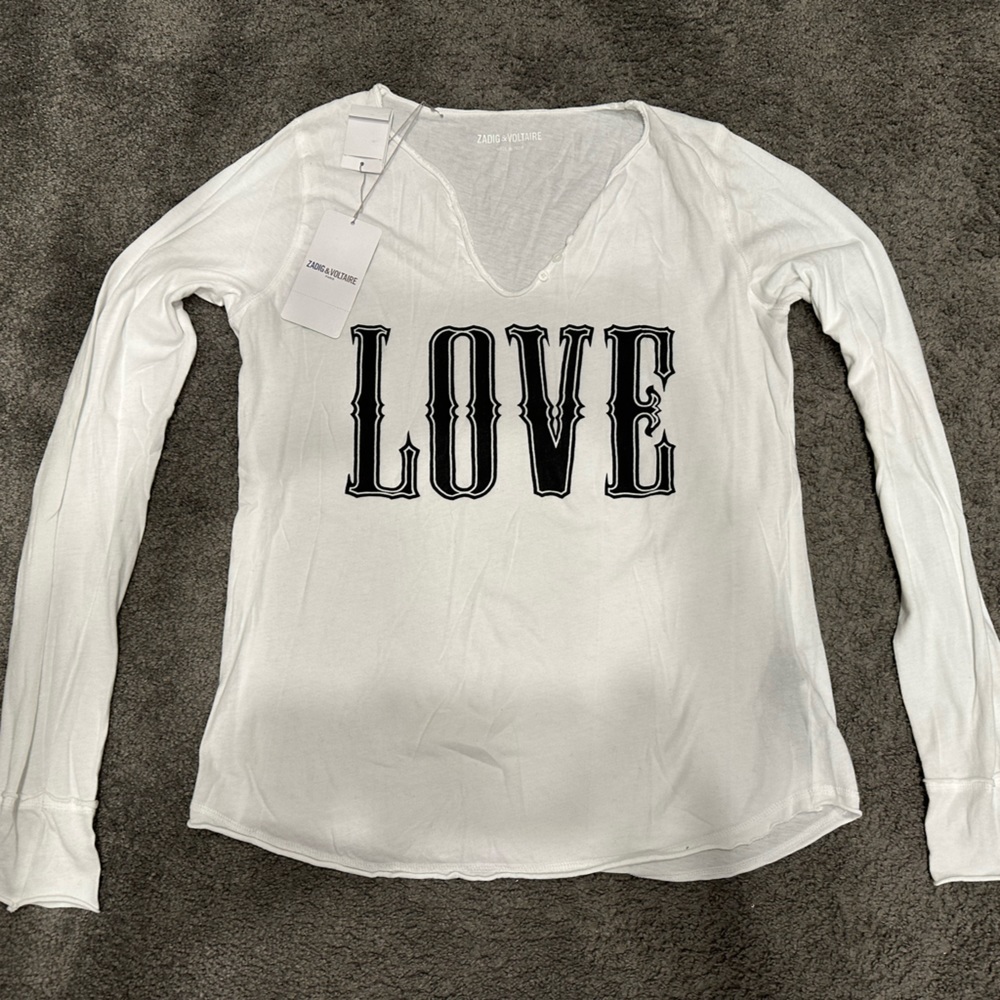 Zadig & Voltaire LOVE Tee NWT